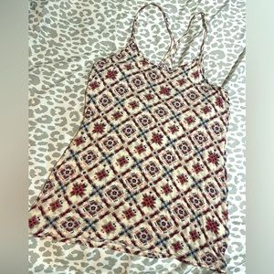 Women’s tank top with really cute pattern